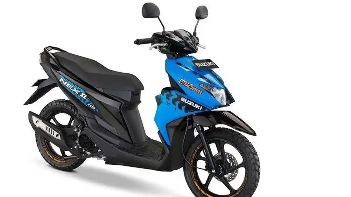 Resmi Diluncurkan, Varian Baru Suzuki Nex II Punya Kaki-kaki Kekar dan Ban Pacul