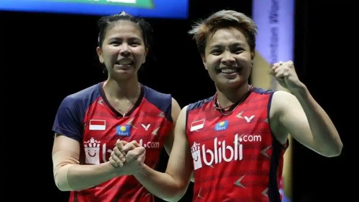 Selamat, Ganda Putri Greysia Polii/Apriyani Rahayu Sumbang 1 Gelar Thailand Open 2021 bagi Indonesia