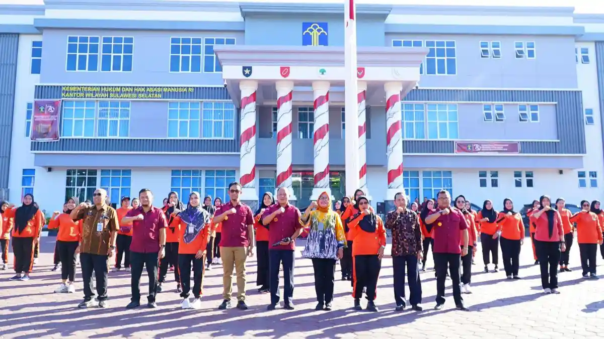 Peringati HUT RI dan Hari Pengayoman ke-79, DWP Kemenkumham Sulsel Gelar Beragam Perlombaan