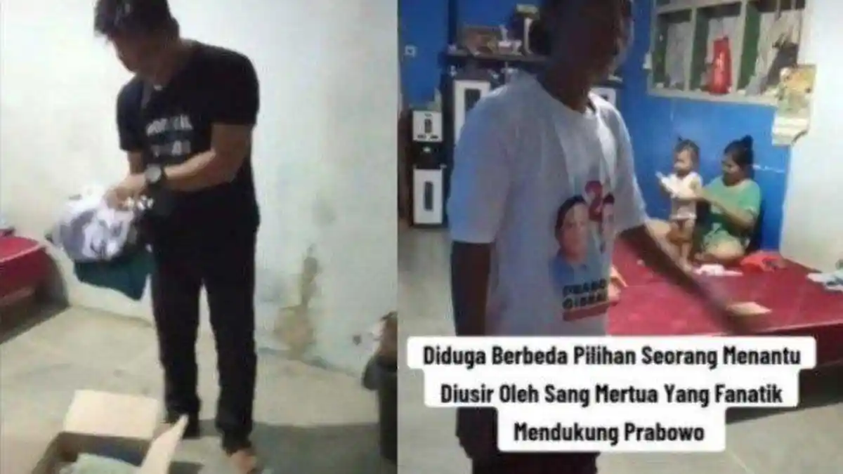 Pria yang Diusir Mertua Gegara Beda Pilihan Capres Kini Minta Maaf, Pilih Berdamai karena Anak Sakit