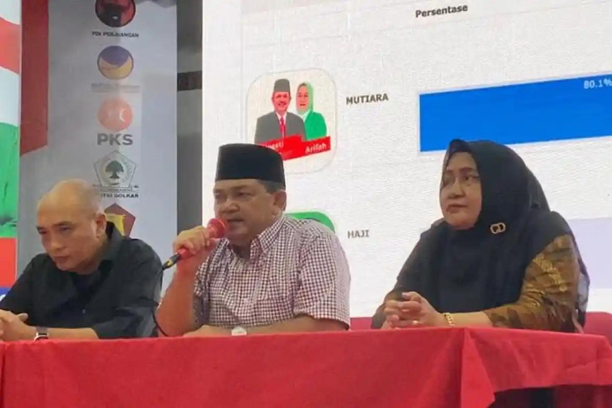 Ngesti-Arifah Unggul di Atas 80 Persen Versi Hasil Quick Count, Sapu Bersih Suara Pemilih di 16 TPS