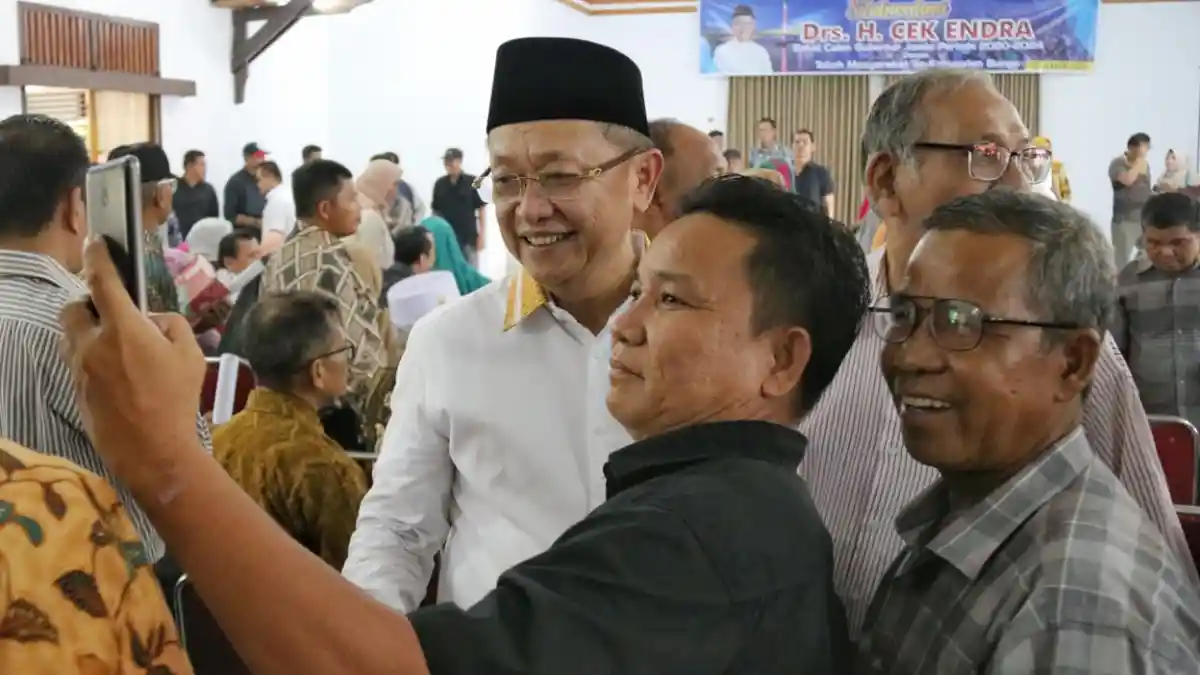 Hadiri Silaturahmi Tokoh dan Masyarakat Bungo, Cek Endra Dipanggil 'Gubernur'