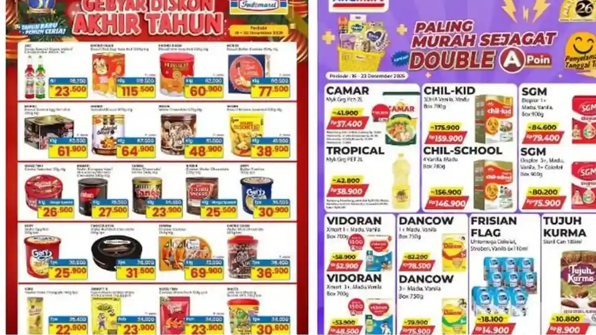 Promo Indomaret dan Alfamart Senin 12 Januari 2026, Cek Harga Kopi hingga Kebutuhan Rumah Tangga