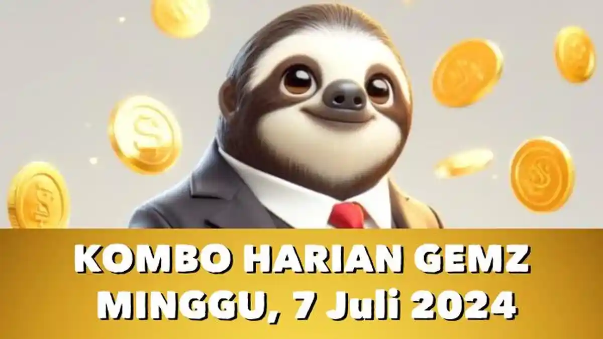 Kombo Harian Gemz Hari Ini Minggu 7 Juli 2024, Dapatkan Hadiah Sebesar 5 Juta Koin