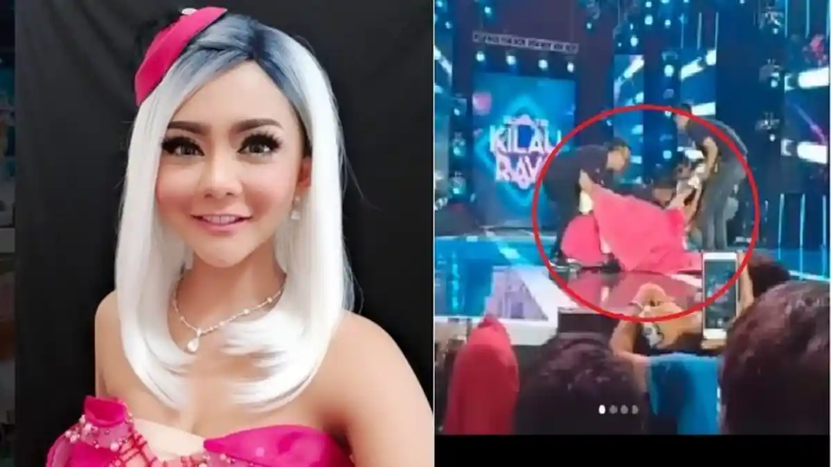 Ngaku ke Mbah Mijan Ditabrak Setan, Begini Detik-detik Jenita Janet Ambruk di Atas Panggung