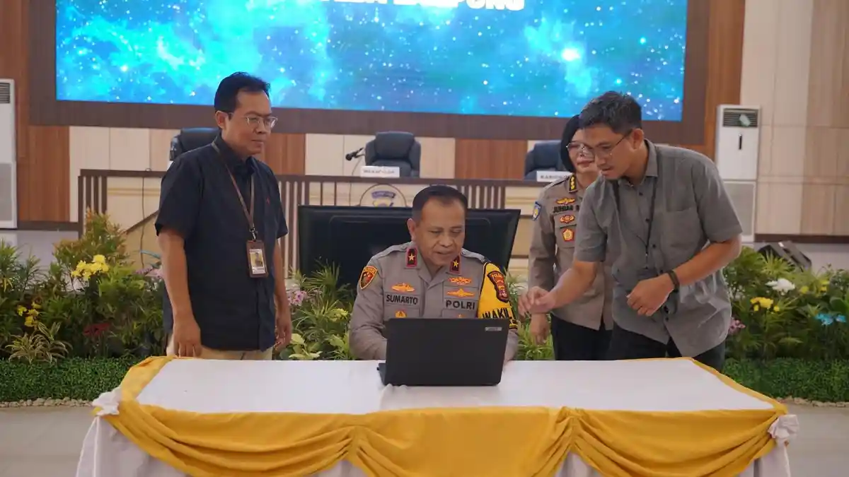Wakapolda Lampung Beri Contoh SPT Tahunan Pakai Coretax