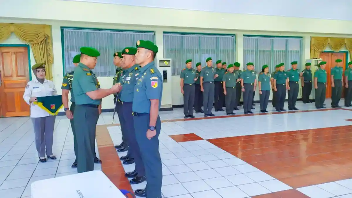 Pimpin Sertijab Kasi Intel dan Kasi Pers, Ini Pesan dan Harapan Danrem 131/Santiago