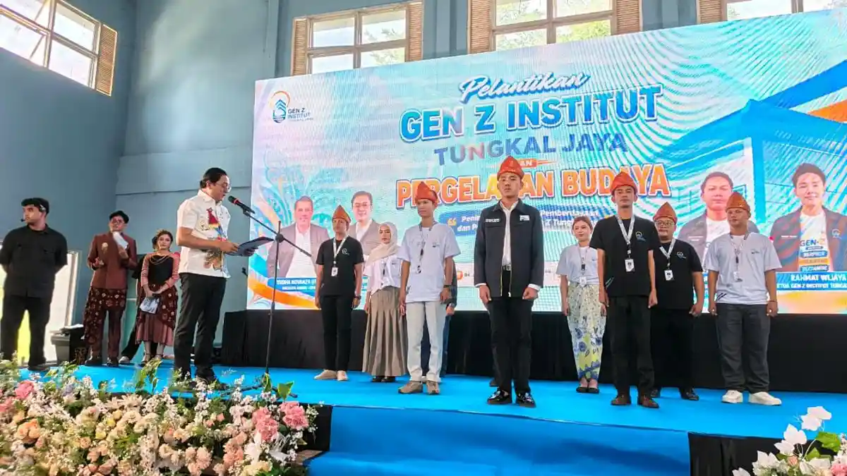 Gen Z Institut Tungkal Jaya Resmi Dilantik, Siap Jadi Agen Perubahan di Muba - Sripoku.com