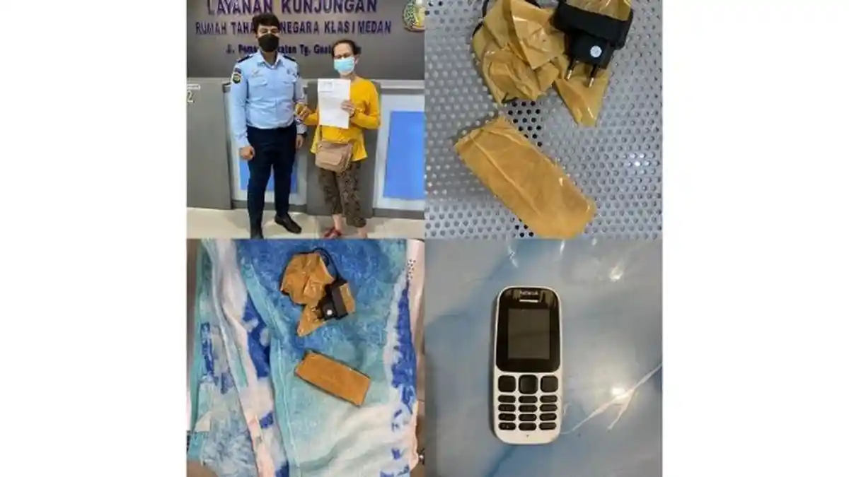 Coba Seludupkan Benda Terlarang di Rutan Kelas 1 Medan, Karutan: Petugas Kita Sudah Terlatih