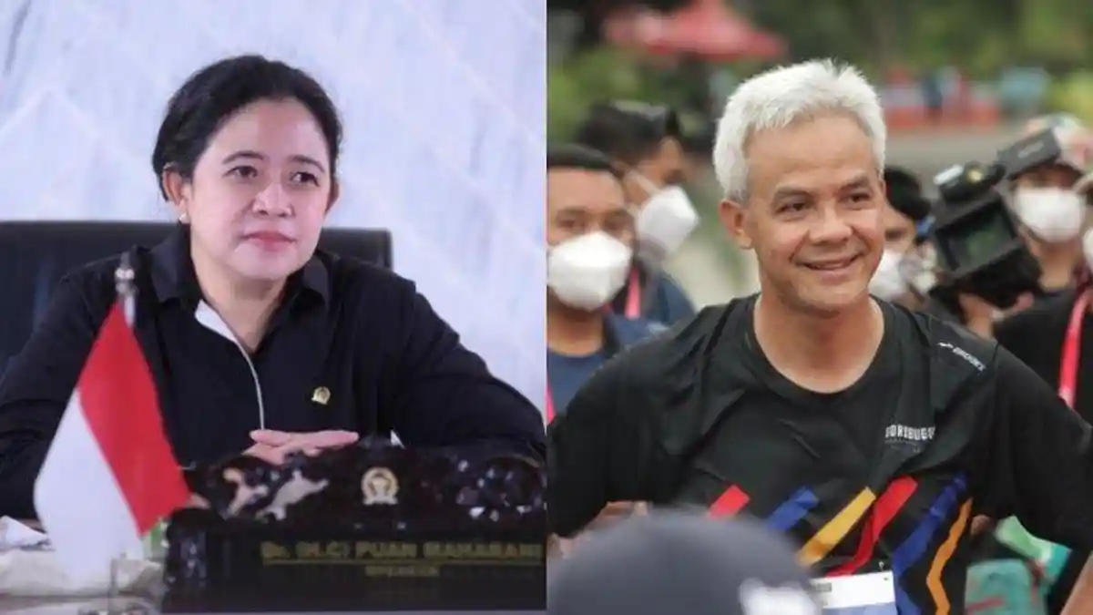 Ini Beda Tanggapan Ganjar Pranowo dan Puan Maharani soal Dewan Kolonel vs Dewan Kopral