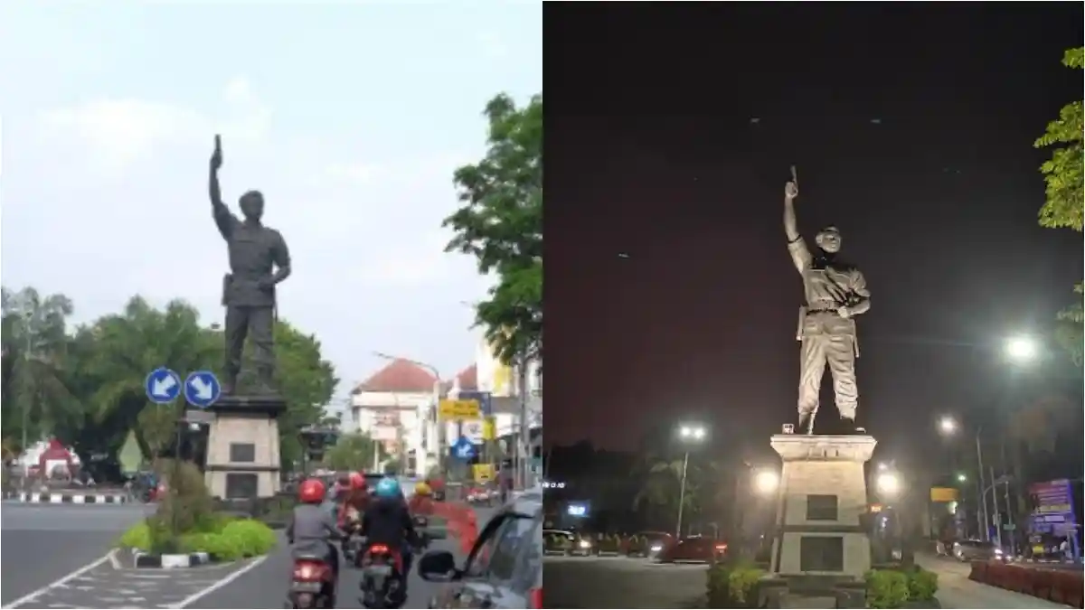 Fakta Patung Slamet Riyadi di Solo, Monumen Pahlawan Nasional yang ...