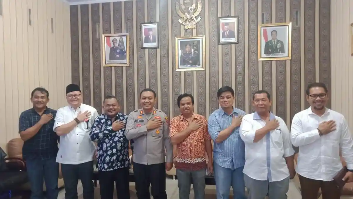 Kapolres Terima Kunjungan Audiensi KPU Kabupaten Tapteng