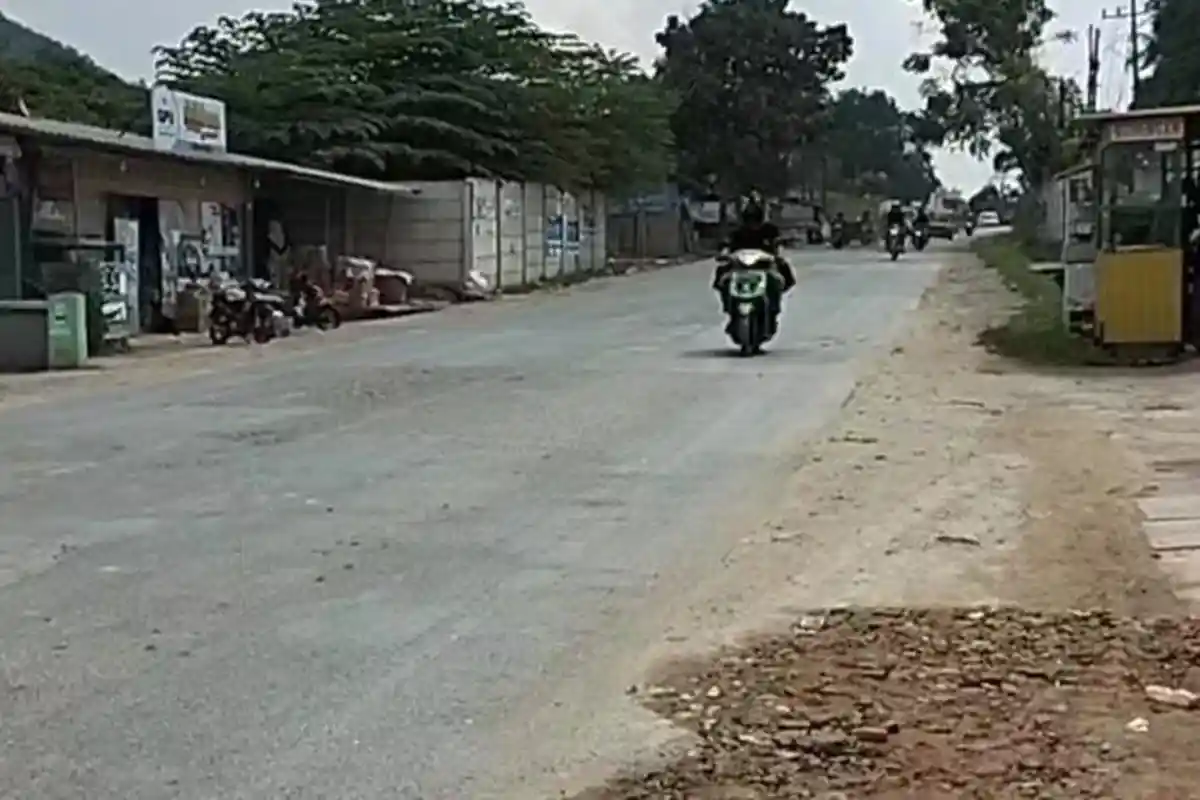 Jalan Pangeran Tirtayasa Bandar Lampung yang Rusak Sudah Diperbaiki