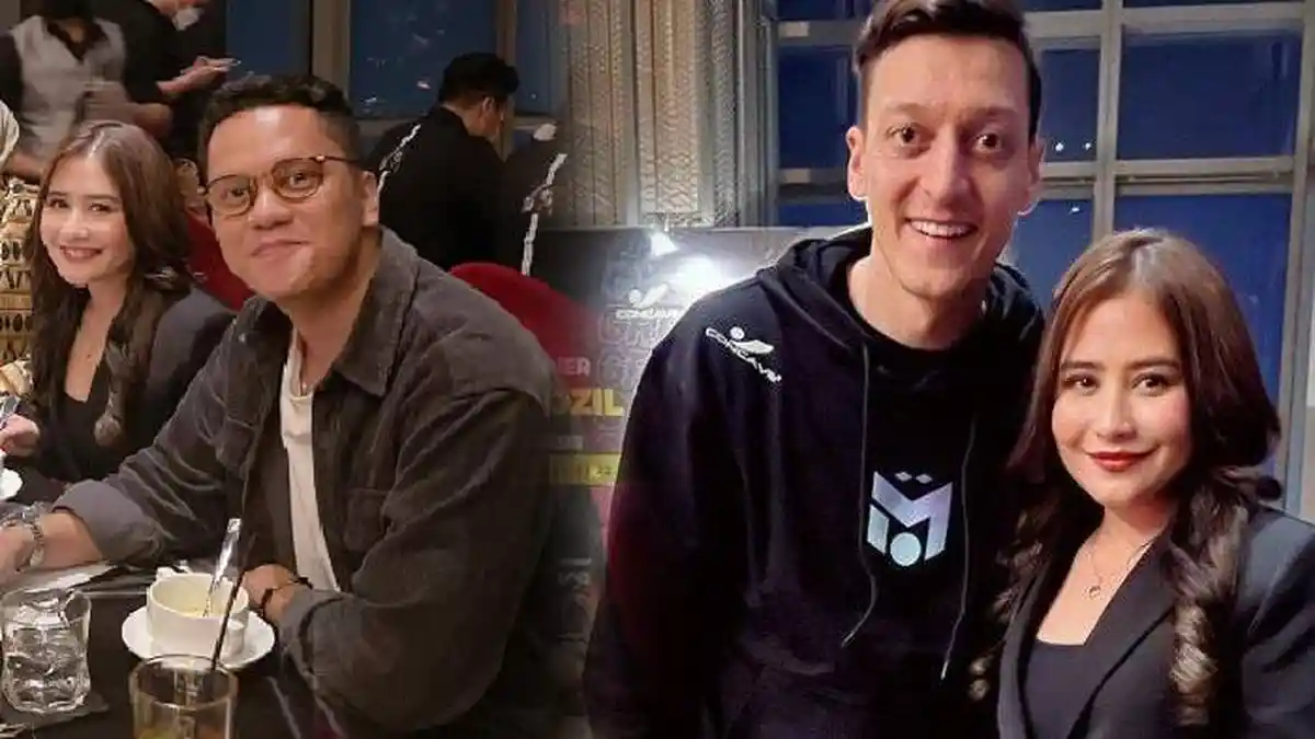 Prilly Latuconsina Dinner Romantis Bersama Mesut Ozil, Merayu Gabung ke Persikota Tangerang?