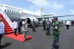 Prabowo dan Terawan Kunjungani Natuna
