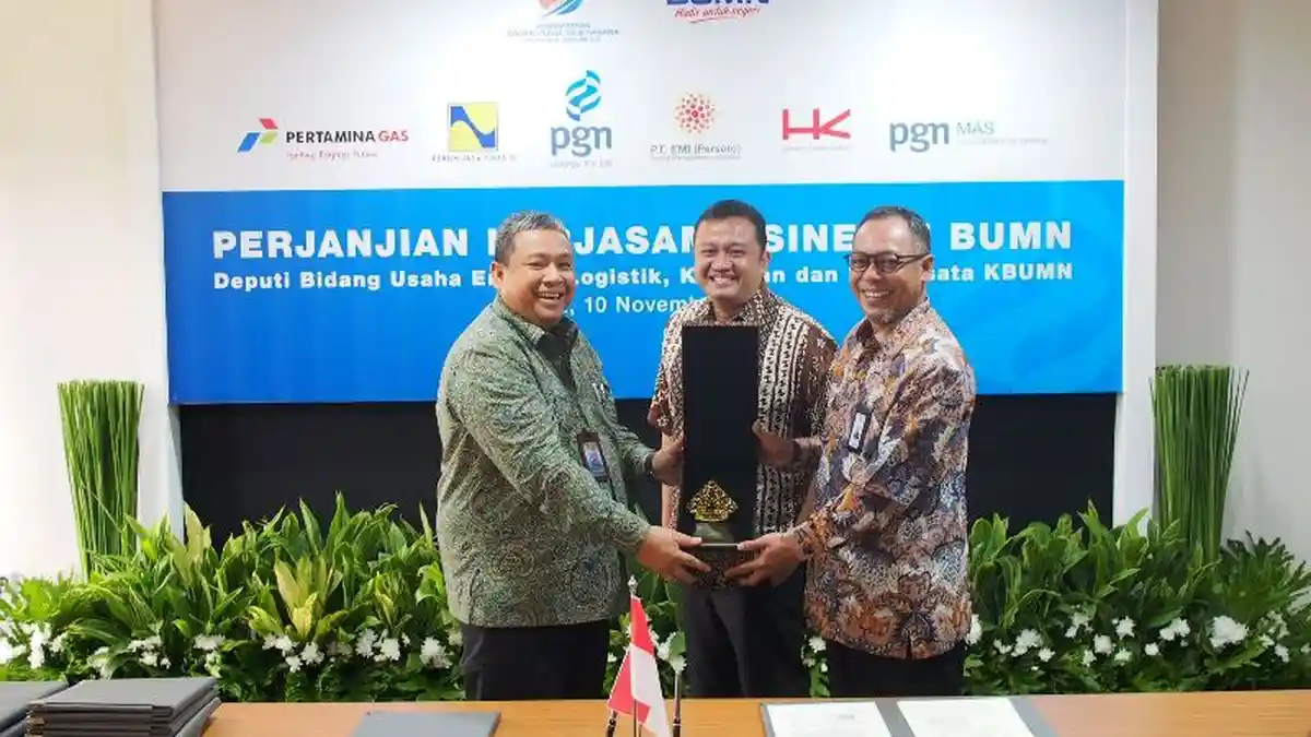 PGN Jalin Sinergi dengan Empat BUMN