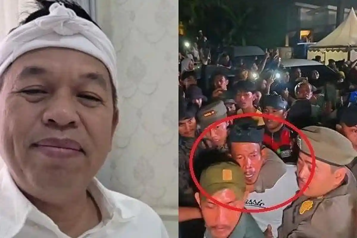 Mendadak Dedi Mulyadi Disiram Air oleh Tukang Bangunan 3 Kali, Tas Pelaku Ada Jimat saat Digeledah