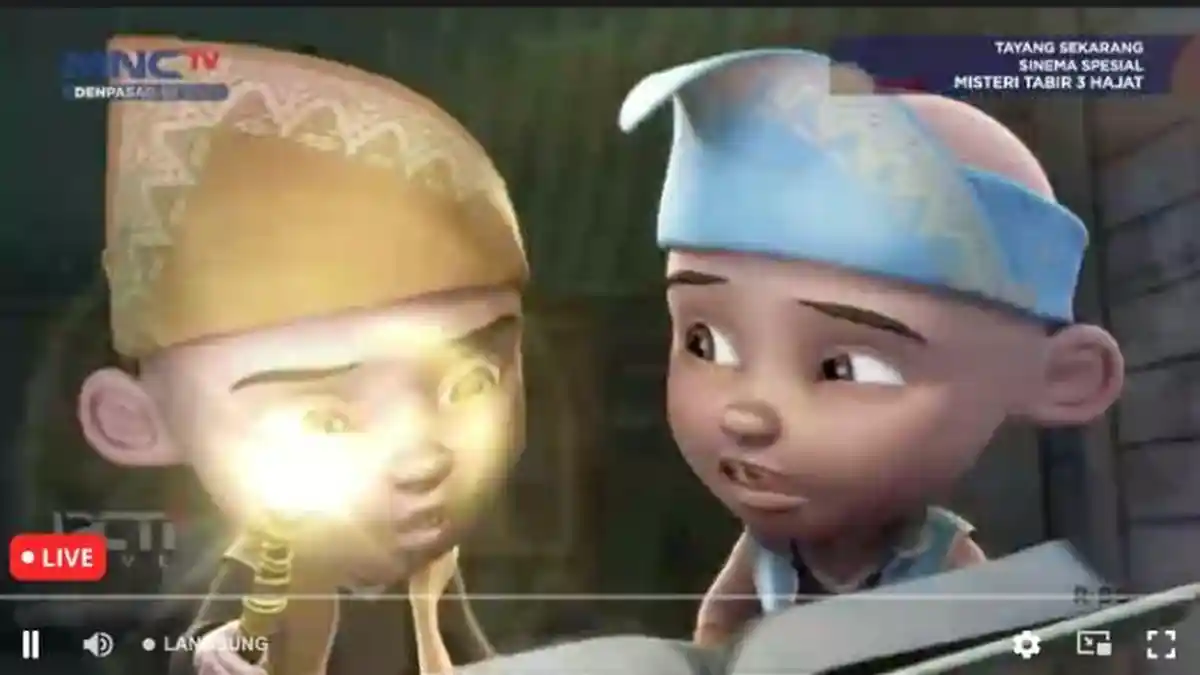 Link Nonton MNC TV Upin Ipin Hari Ini, Sinema Spesial: Misteri Tabir 3 Hajat hingga Bermula