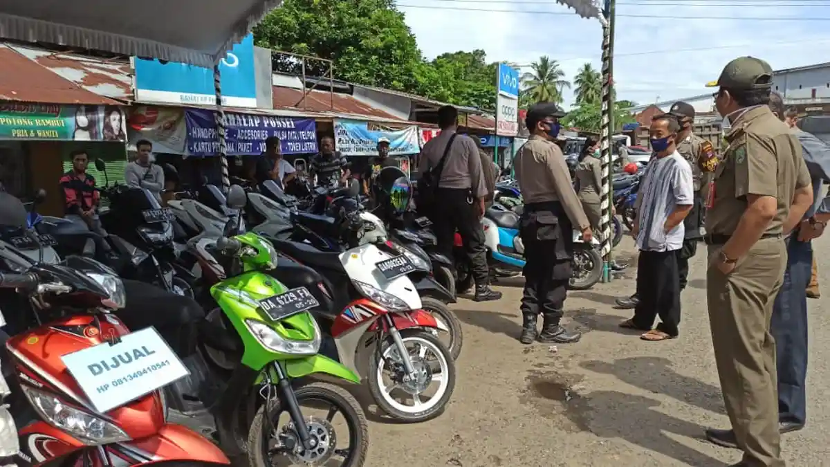 Setiap Senin, Pedagang Sepeda Motor Bekas Buka Lapak di Terminal Paringin