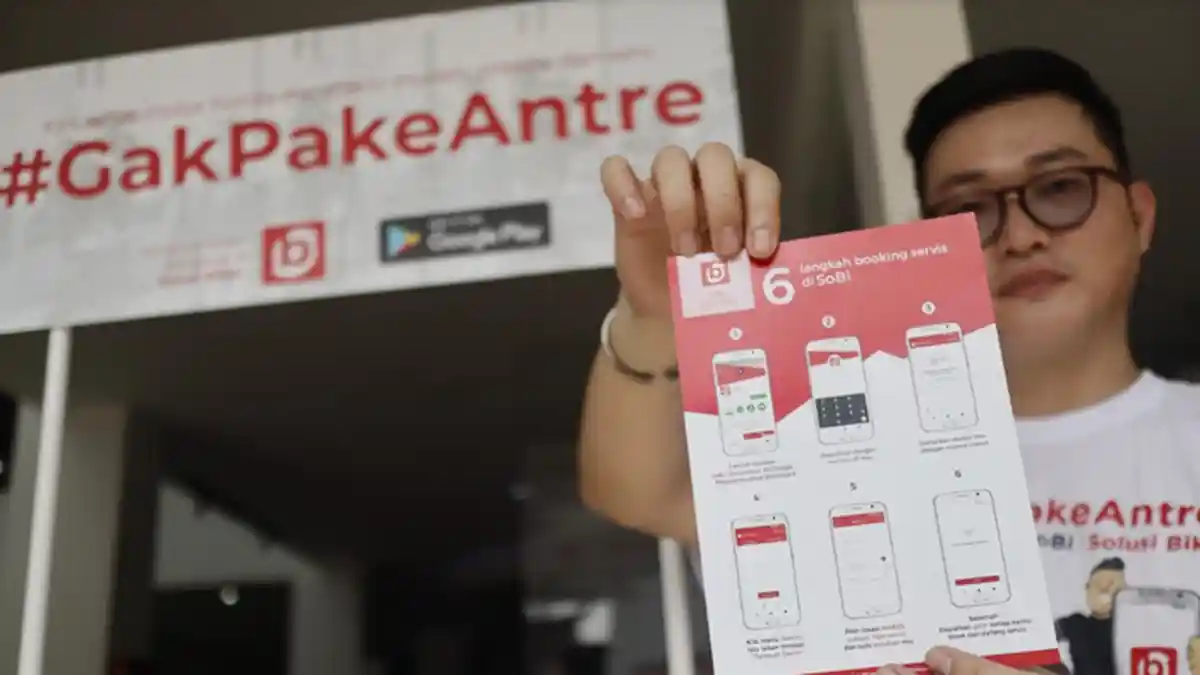 Service Motor Honda Tak Pakai Antre, Begini Caranya dengan Aplikasi SoBi