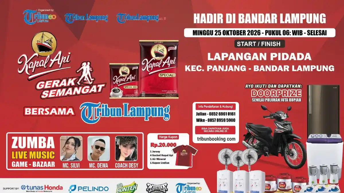 Gerak Semangat Kapal Api Bersama Tribun Lampung Sambangi Warga Panjang ...