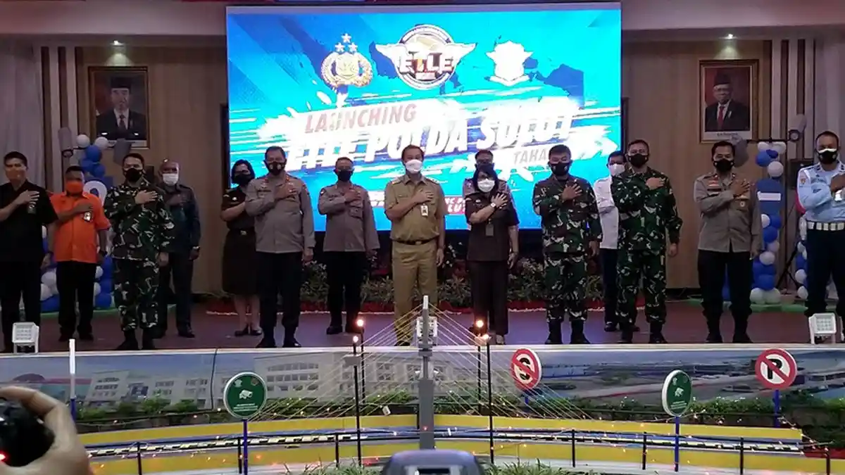 Kapolri Launching ETLE, Polda Sulut Siap Operasikan ETLE di Kota Manado 