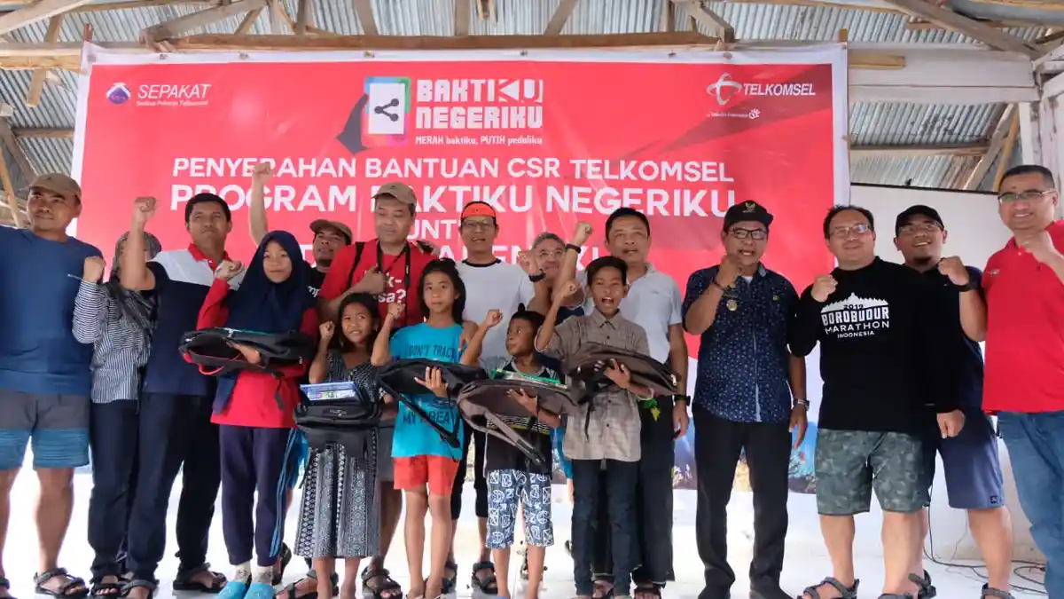 Baktiku Negeriku Telkomsel di 'Raja Ampat Sulawesi', Sinyal 4G di Pulau Labengki