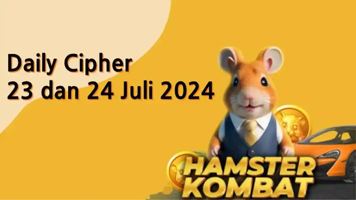 Hamster Kombat Daily Cipher 23 dan 24 Juli 2024, Dapatkan 1 Juta Koin Gratis Sekarang Juga!