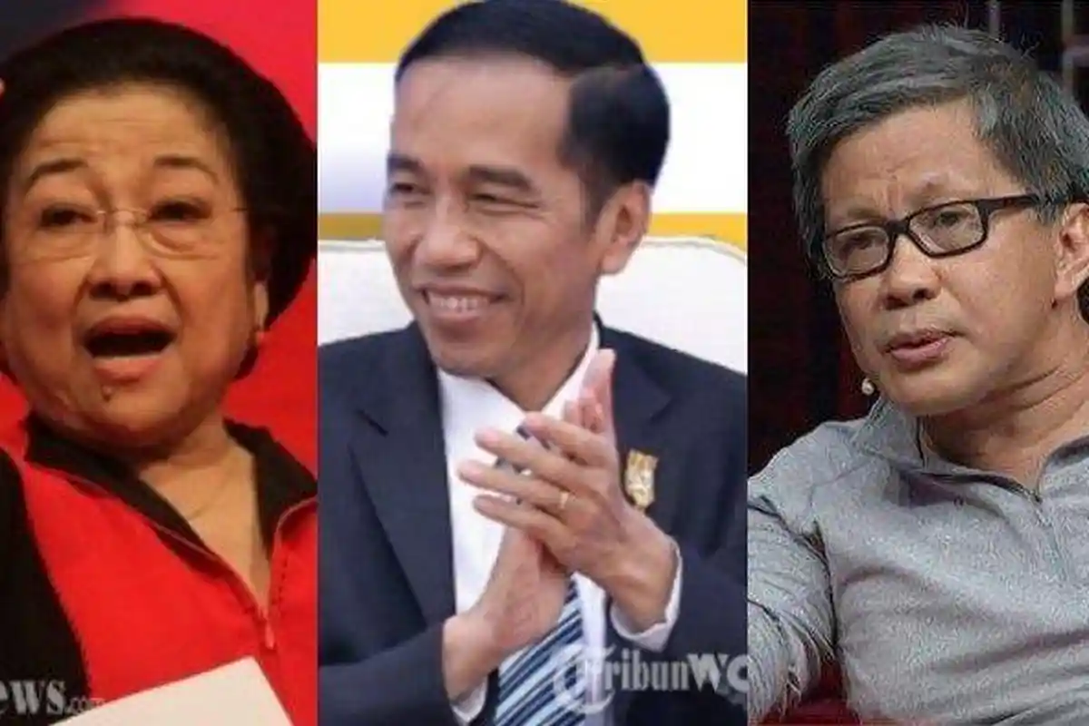 Lihat Persaingan & Potensi Pecah Kongsi, Rocky Gerung Ungkap Ada Kemauan Jokowi Lepas dari Megawati
