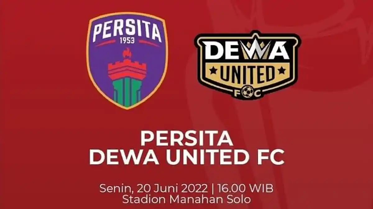 Link Live Streaming Persita vs Dewa United, Asep Berlian Cs Bisa Geser PSS & PSIS di Piala Presiden