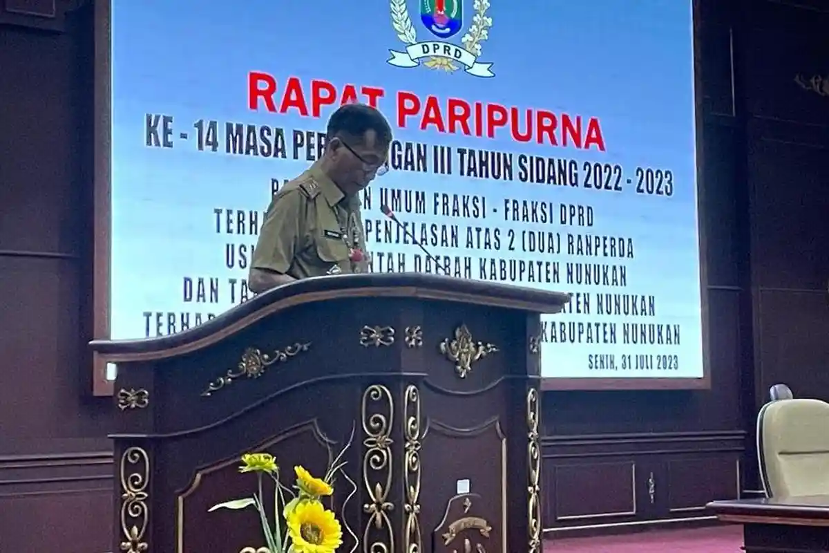 Pemkab Nunukan Beri Catatan Terhadap 2 Raperda Inisiatif DPRD, Sekda: Kiranya Jadi Perhatian Bersama