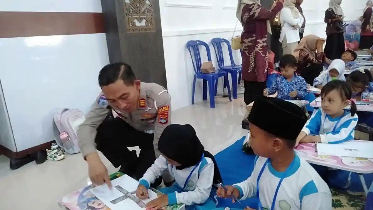 Satlantas Polres Lampung Timur Gelar Polsanak
