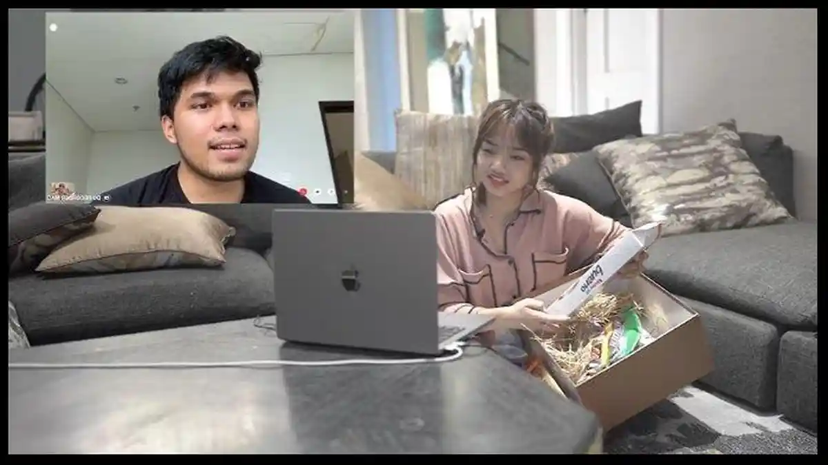 Fuji Protes Saat Buka Oleh-oleh dari Thariq Halilintar, 'Mau Bikin Aku Mati?'