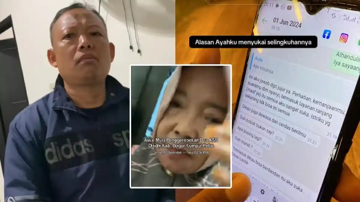 Isi Chat Perselingkuhan ASN Disdik Kabupaten Bogor, Sani Pose Pakai Baju Tidur: Udah Siap Cinta