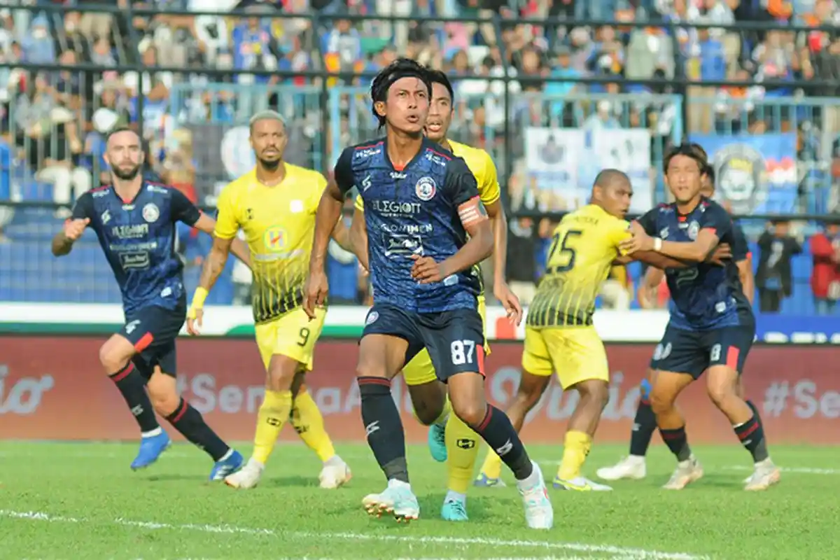 Live Skor Arema FC vs Barito Putera: Murilo Cetak Brace, Antasari Unggul 4 Gol Atas Singo Edan
