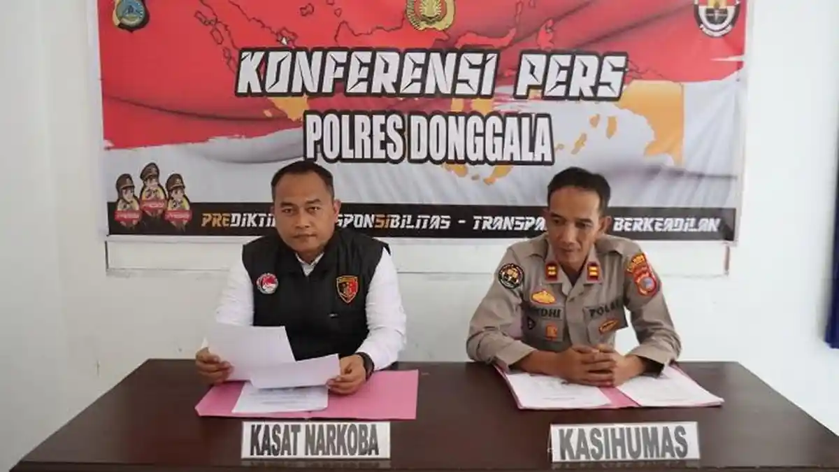 Asyik Nyabu di Dapur, Pria 49 Tahun di Donggala Tak Berkutik Digerebek Polisi