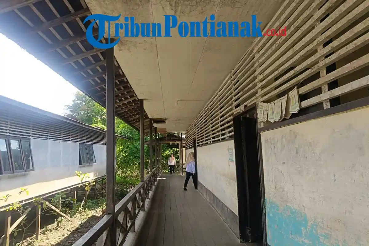 Kondisi Gedung SDN 03 Kedamin Hilir Sudah Tidak Layak, Kepsek Sebut Belum Pernah Diperbaiki Pemda