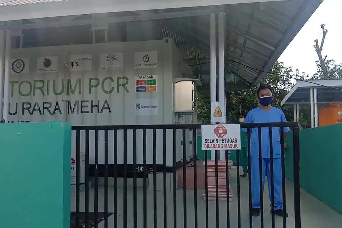 Laboratorium PCR RSUD Umbu Rara Meha Waingapu Miliki Kapasitas Periksa 96 Sampel Swab Per hari