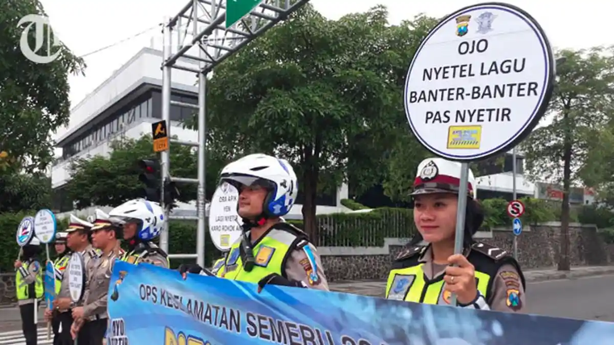 Operasi Keselamatan Semeru 2018, Berikut Jumlah Pelanggaran Lalu Lintas yang Diperoleh Polda Jatim