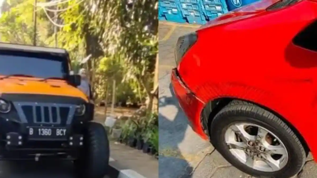 FAKTA Pengemudi Rubicon Serempet Ayla di Tol Mampang, Diduga Perwira Polisi hingga Pilih Kabur