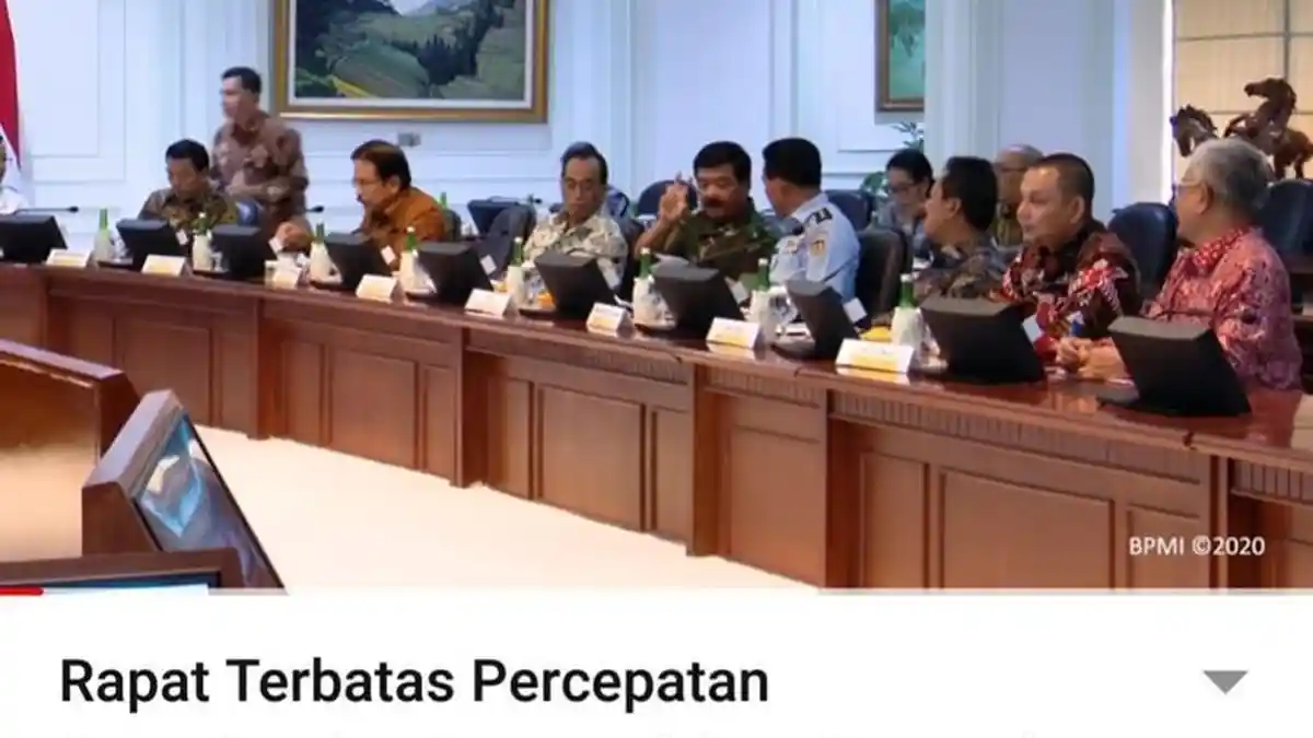 Sempat Rapat Bersama Menhub yang Positif Corona,Ini Update Kondisi Kesehatan Menteri-menteri Jokowi