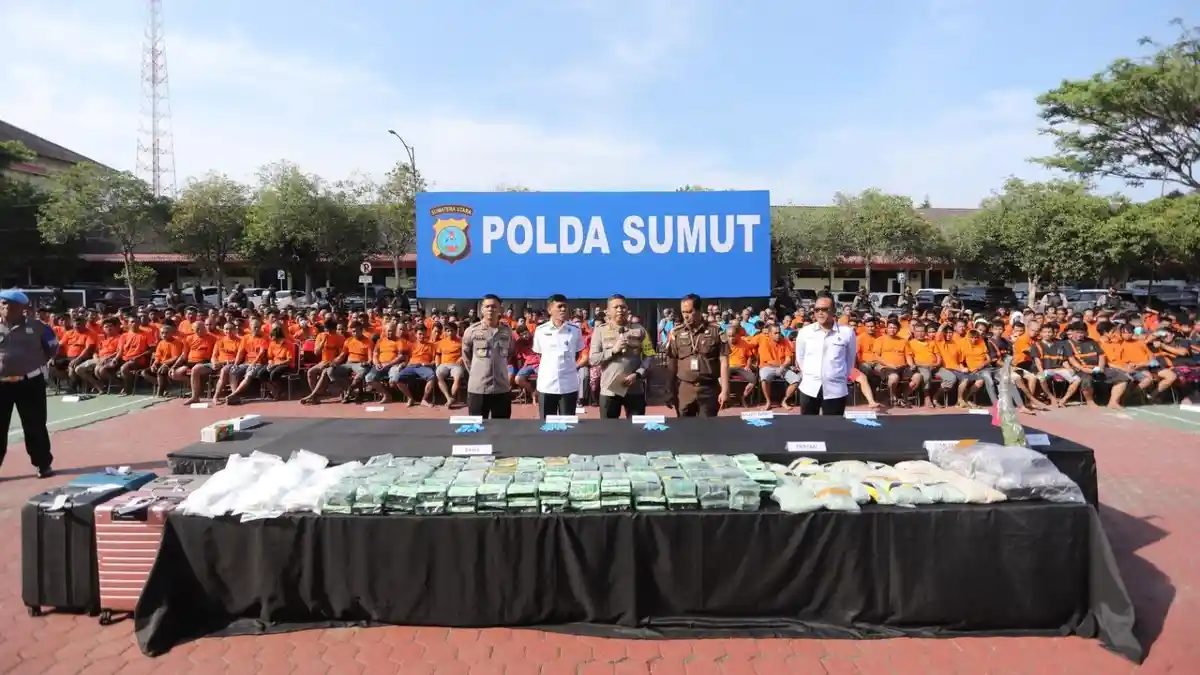 Kelola Penindakan Narkotika Dengan Smart, Polda Sumut Berhasil Turunkan 9,5 Persen Kejahatan