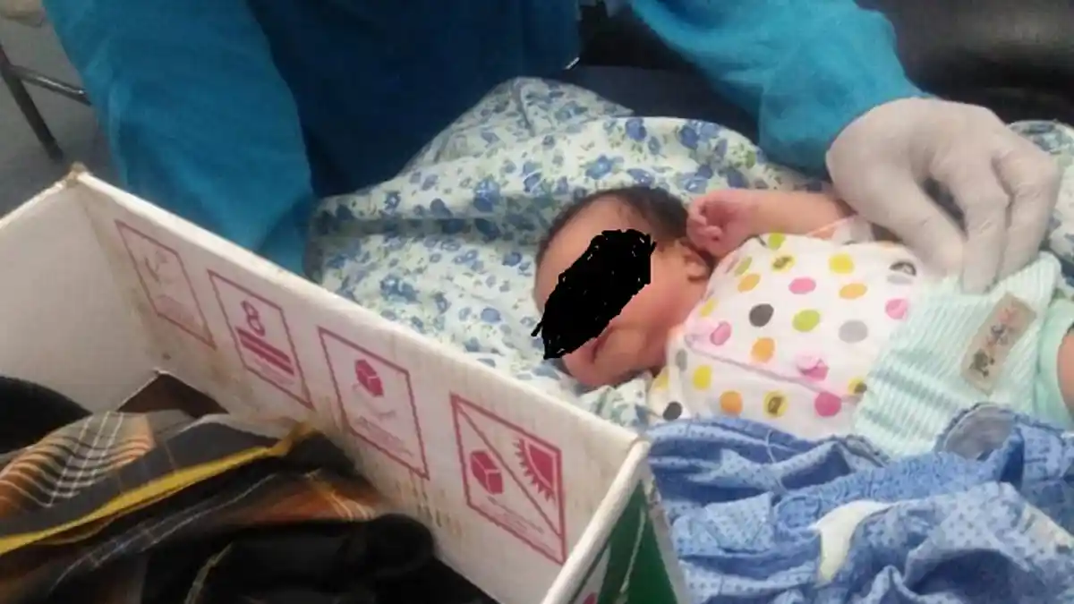 Kondisi Bayi Perempuan di Pesisir Selatan Sehat, Setelah Ditemukan Dalam Kardus di Pinggir Jalan
