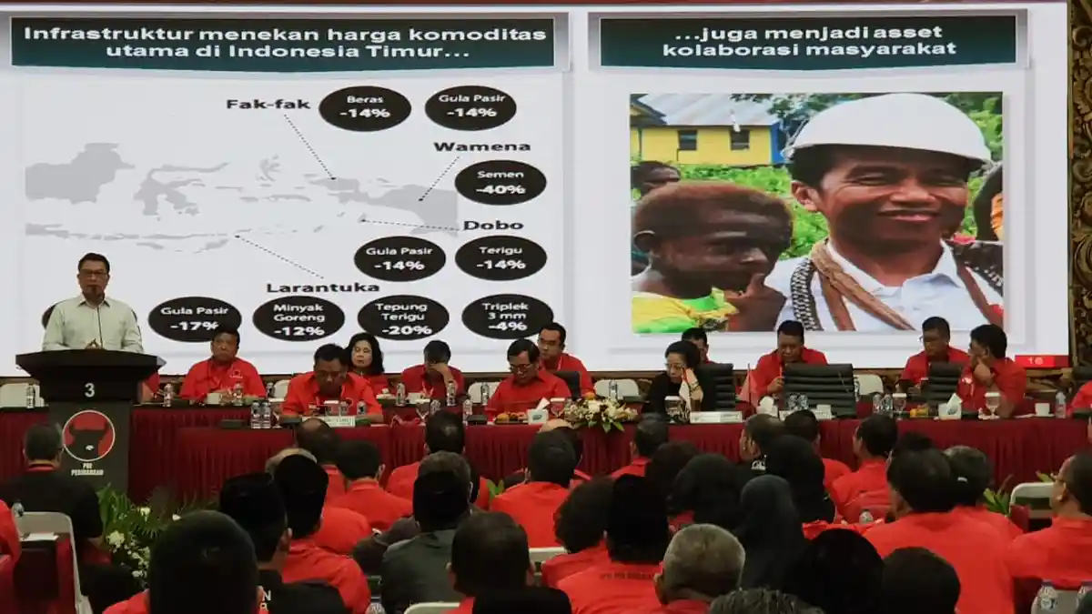 Moeldoko Minta Kader PDIP Bisa Beberkan Keberhasilan Pemerintah Bangun Infrastruktur ke Publik