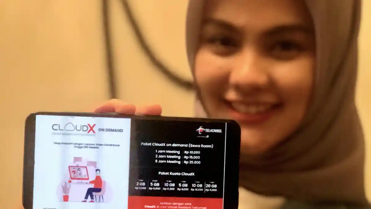 Telkomsel Hadirkan CloudX Meeting on Demand, Solusi Mudah dan Terjangkau Layani Virtual Meeting