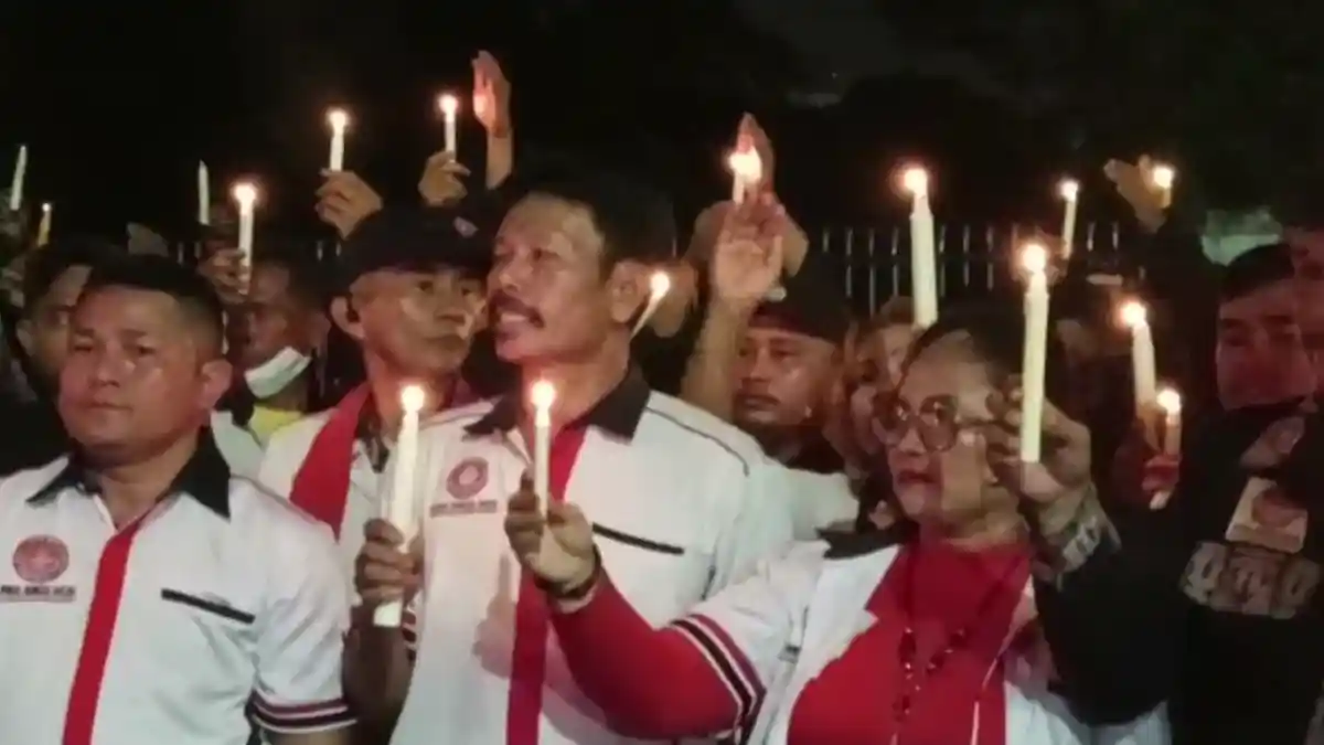 Horas Bangso Batak Akhirnya Gelar Doa Bersama Meski Sempat Didatangi Polisi