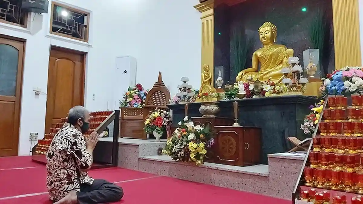 Perayaan Waisak di Kota Tegal Akan Berlangsung Sederhana dan Terbatas, Hanya 30 Umat