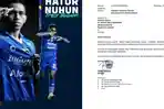 Surat Manajemen Persib yang Resmi Lepas Frets Butuan Bocor, Gelandang ini Berlabuh ke Klub Kelahiran