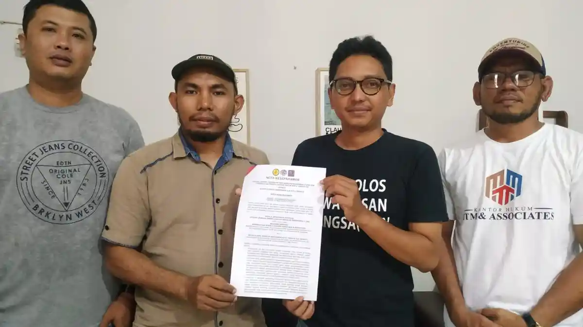 Guna Berikan Bantuan Hukum untuk Jurnalis, YLPAI Maluku Utara dan AJI Ternate Teken MoU