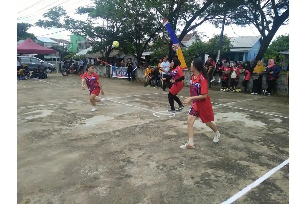 SMKN 1 Sungai Kunyit Juara Nomor Beregu Putra Takraw Challenge